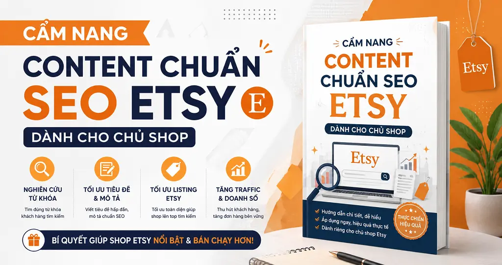 Cẩm nang content chuẩn seo dành cho chủ shop Etsy