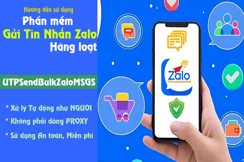 Phần mềm tự động gửi tin nhắn Zalo hàng loạt