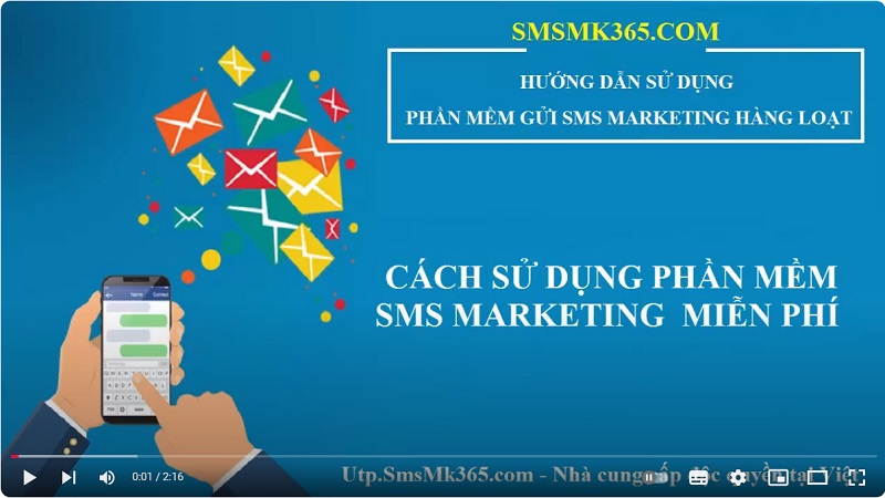 Hướng dẫn sử dụng phần mềm tự động gửi SMS và WhatsApp hàng loạt