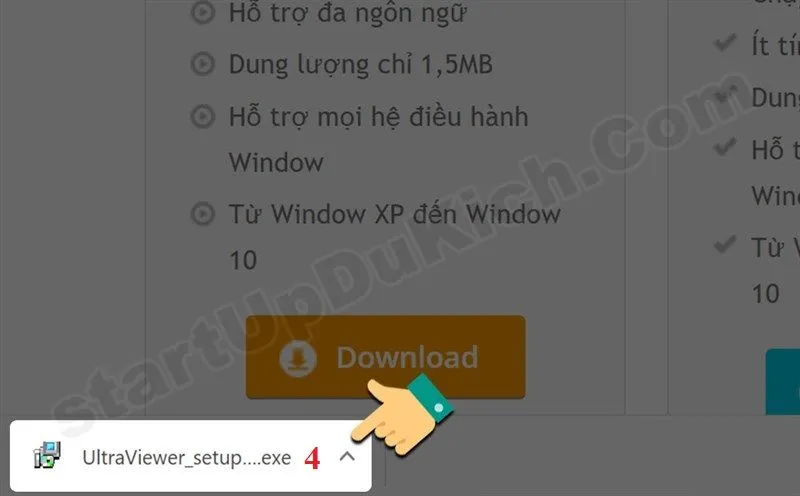Kích vào File cài đặt vừa tải về để tiến hành Cài đặt
