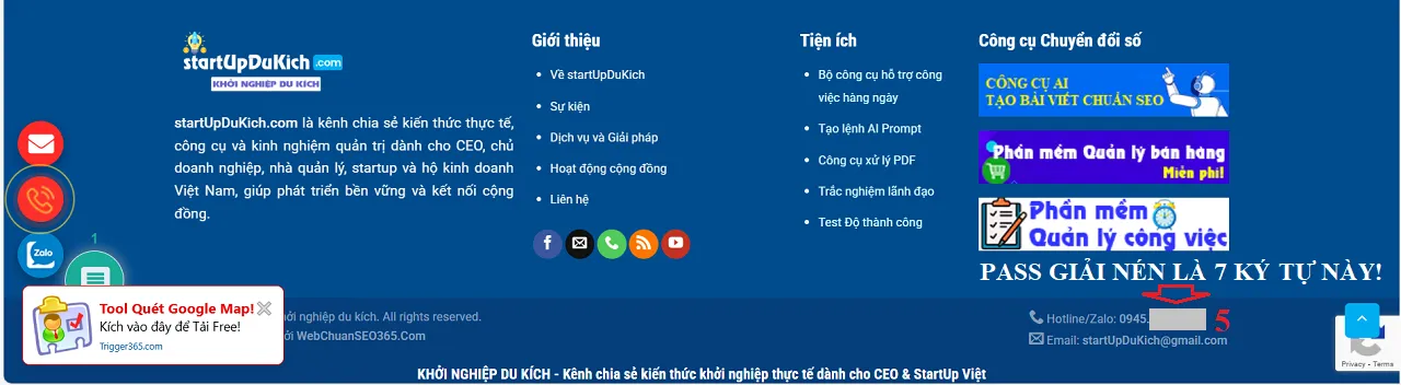 Hướng dẫn giải nén - Lấy Pass Giải nén