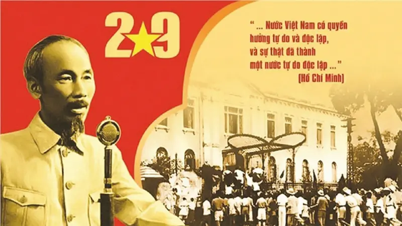 Bài học khởi nghiệp từ Chủ tịch Hồ Chí Minh - Chủ tịch Hồ Chí Minh đọc bản tuyên ngôn độc lập khai sinh nước Việt Nam Dân Chủ Cộng Hòa