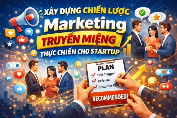 Xây dựng chiến lược marketing truyền miệng thực chiến cho startUp