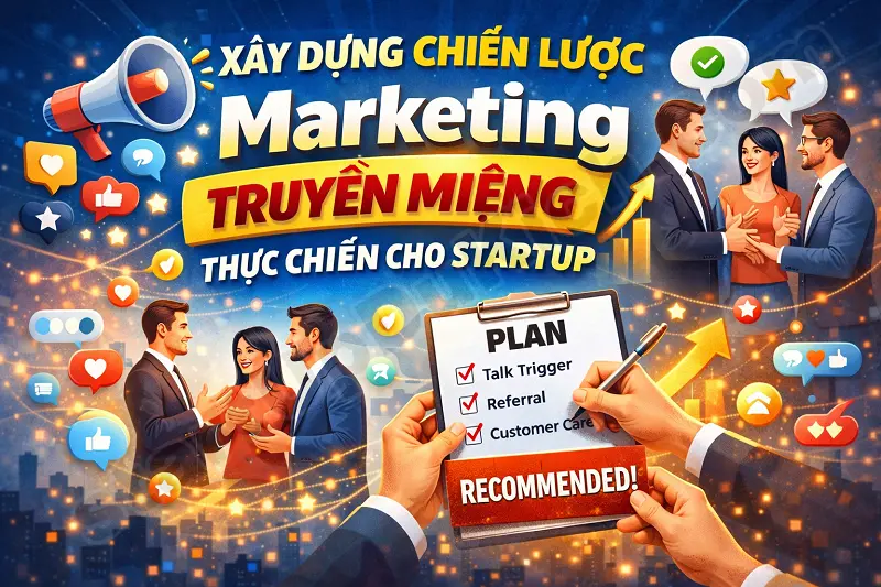 Xây dựng chiến lược marketing truyền miệng thực chiến cho startUp