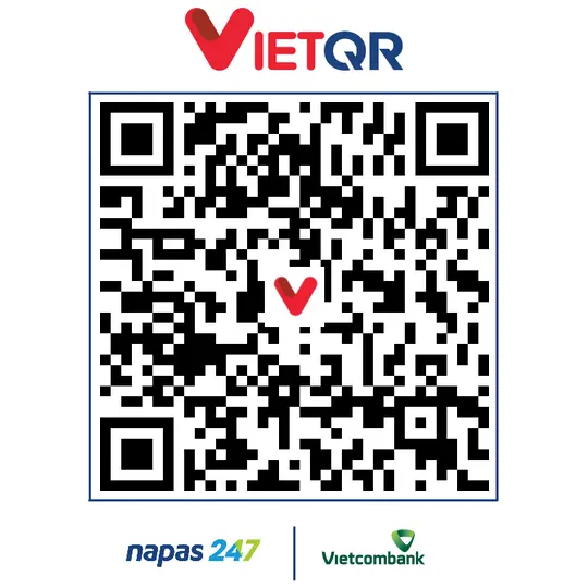 Mẫu QR Code thanh toán ngân hàng Vietcombank