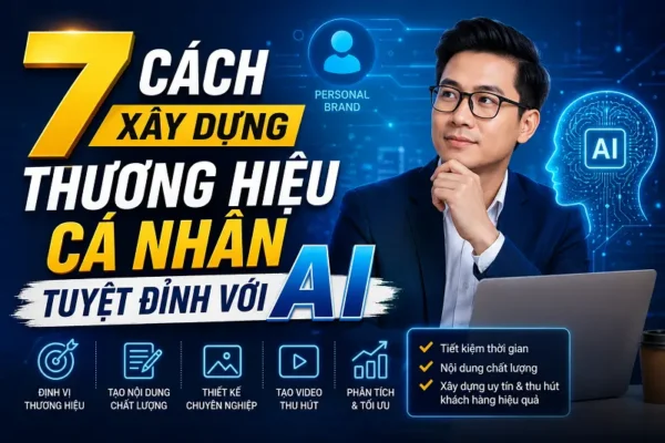 7 cách xây dựng thương hiệu cá nhân với AI tuyệt đỉnh