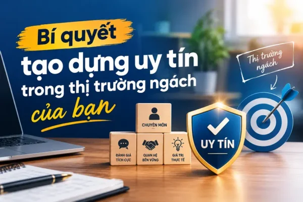 Bí quyết tạo dựng uy tín trong thị trường ngách của bạn