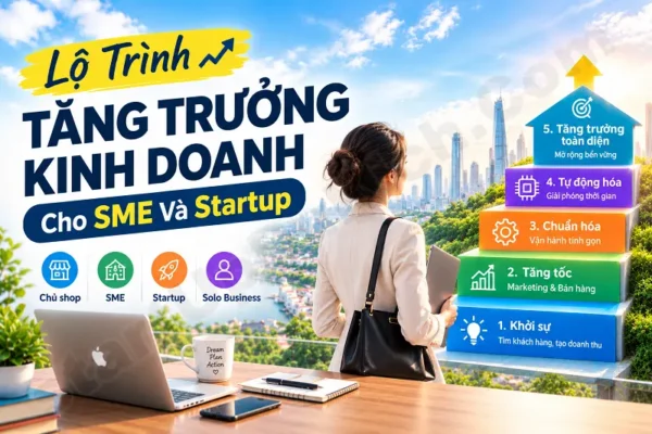 Lộ Trình Tăng Trưởng Kinh Doanh Cho SME Và Startup