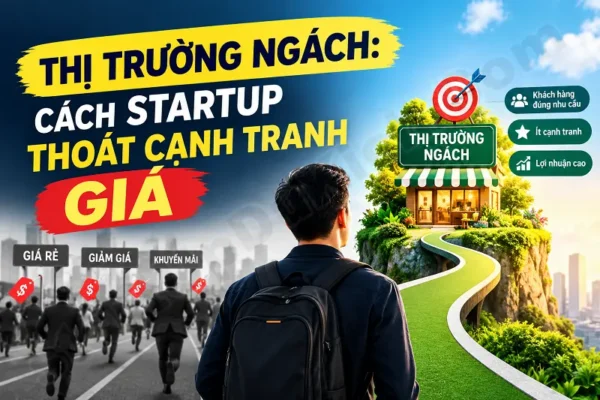 Thị Trường Ngách: Cách Startup Thoát Cạnh Tranh Giá
