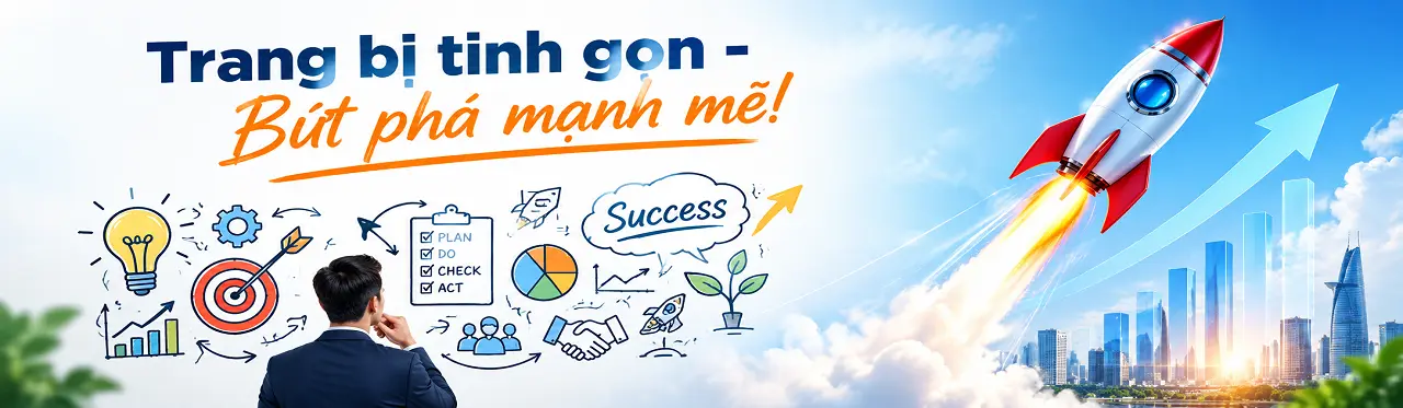 startup du kích - Trang bị tinh gọn, bứt phá mạnh mẽ