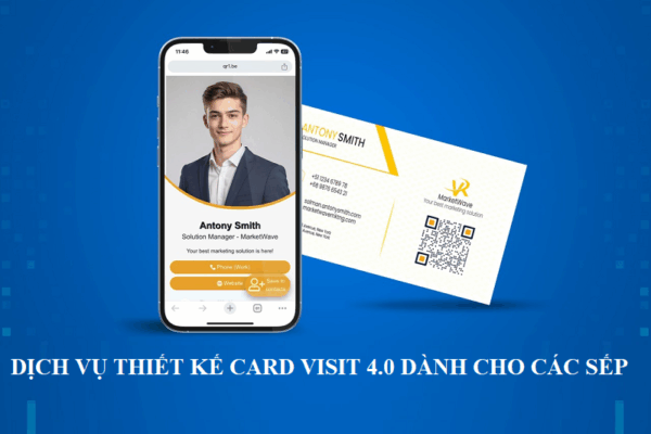 Dịch vụ thiết kế Card Visit 4.0 dành cho sếp