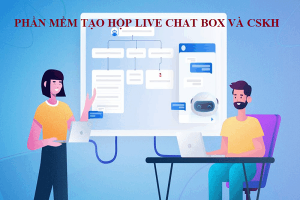 Phần mềm tạo hộp Live Chat Box và chăm sóc khách hàng