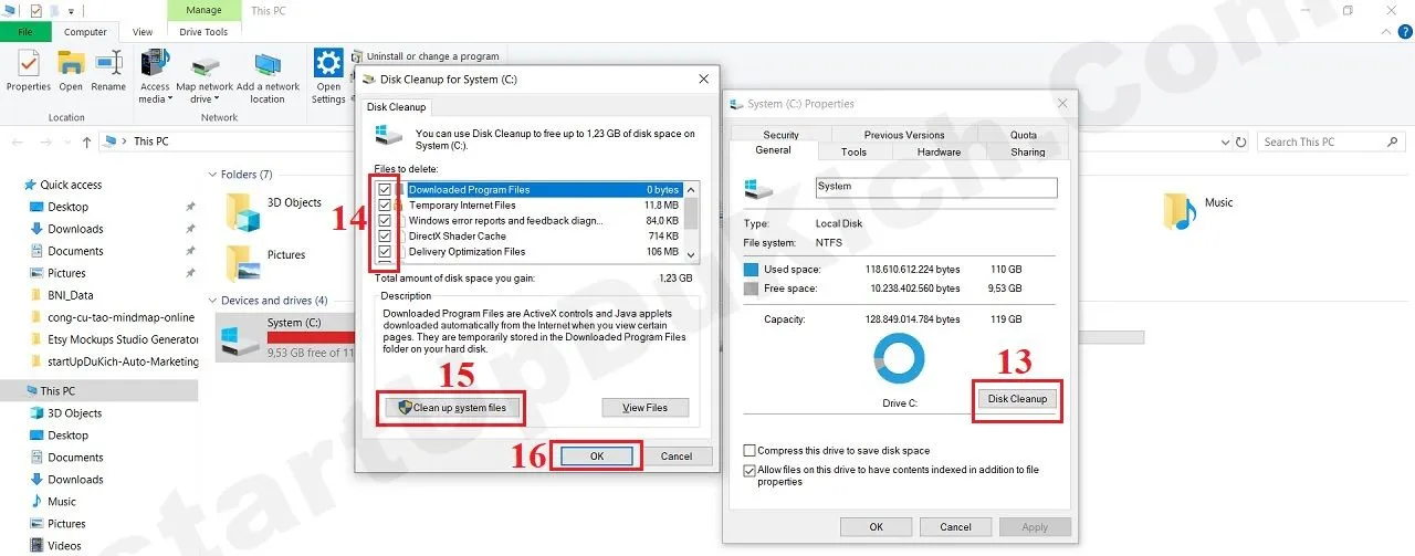 Xóa File Rác khỏi Window