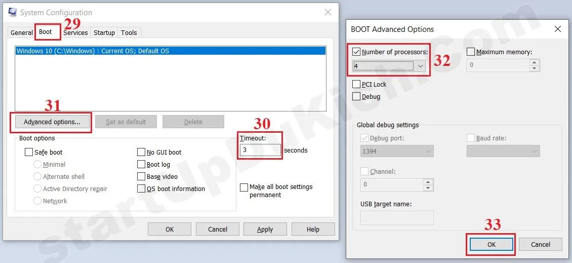 Tăng tốc độ mở máy tính