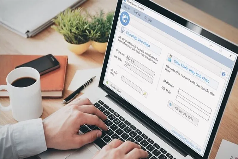 Hướng dẫn sử dụng phần mềm Ultraview trên máy tính