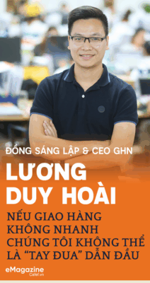 Lương Duy Hoài - Đồng sáng lập giao hàng nhanh