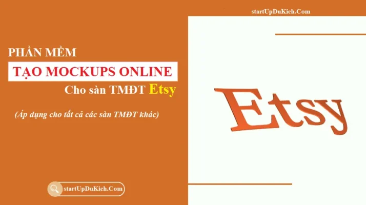 Phần mềm Tạo Mockup cho sàn thương mại điện tử Etsy