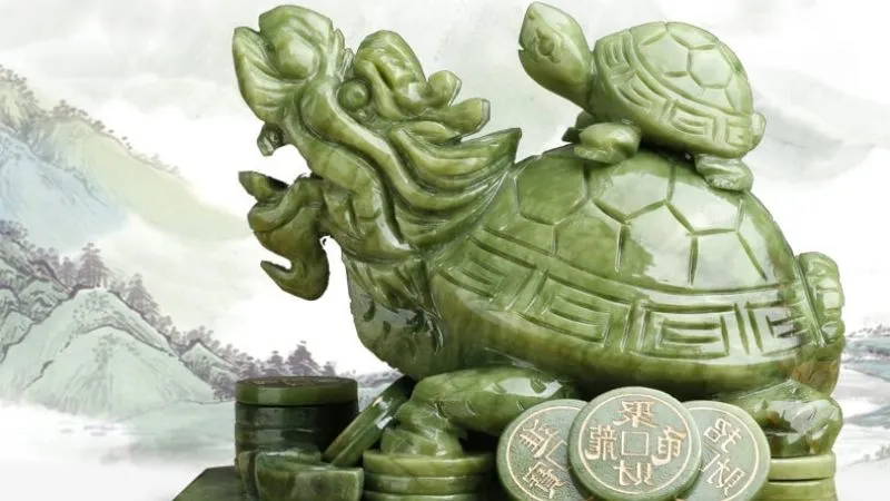 Tượng phong thủy - Tượng Long Quy – “Linh vật bảo vệ và thịnh vượng bền lâu”