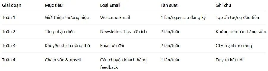 Mẫu kế hoạch Marketing tổng quan
