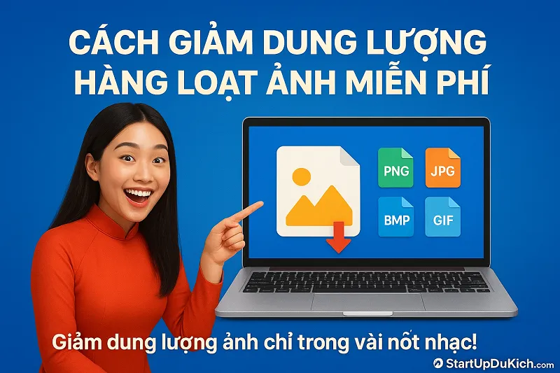 Cách giảm dung lượng hàng loạt ảnh miễn phí