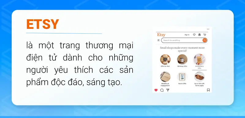 Tài liệu Content chuẩn SEO Etsy - Etsy là một sàn thương mại điện tử quốc tế - Nơi bạn có thể kiếm được nhiều tiền