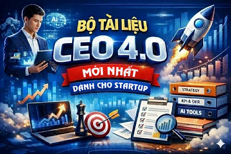 Bộ tài liệu CEO 4.0 mới nhất dành cho StartUp