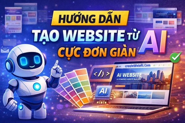 Hướng dẫn tạo Website từ AI cực đơn giản dành cho Startup