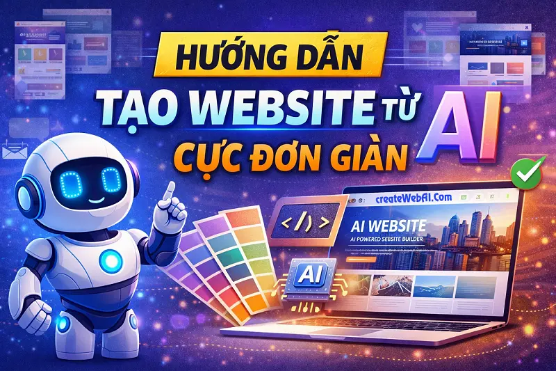 Hướng dẫn tạo Website từ AI cực đơn giản dành cho Startup