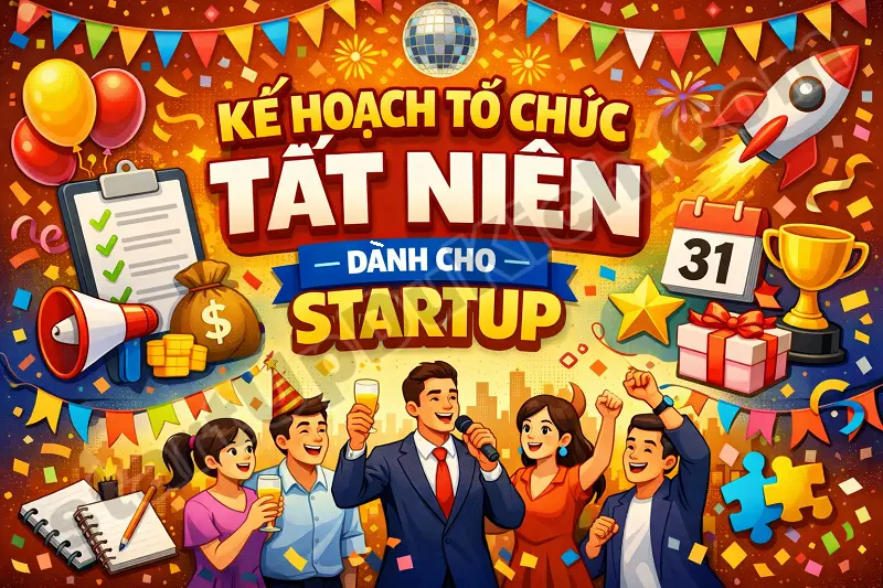 Kế hoạch tổ chức tất niên dành cho startup
