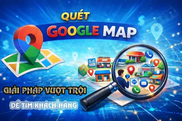 Quét Google Map – Giải pháp VƯỢT TRỘI để tìm KHÁCH HÀNG