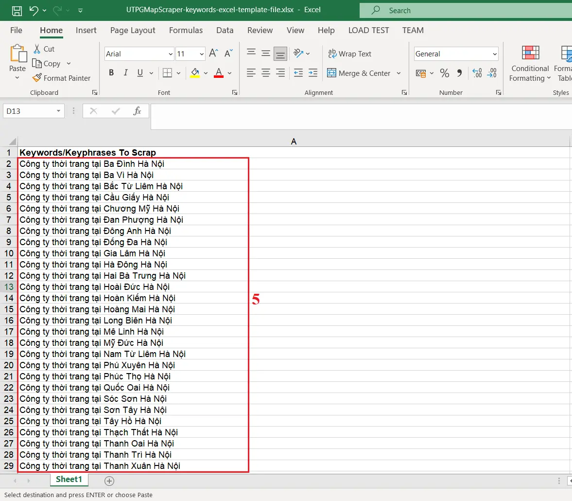 Tổ chức dữ liệu tìm kiếm khách hàng