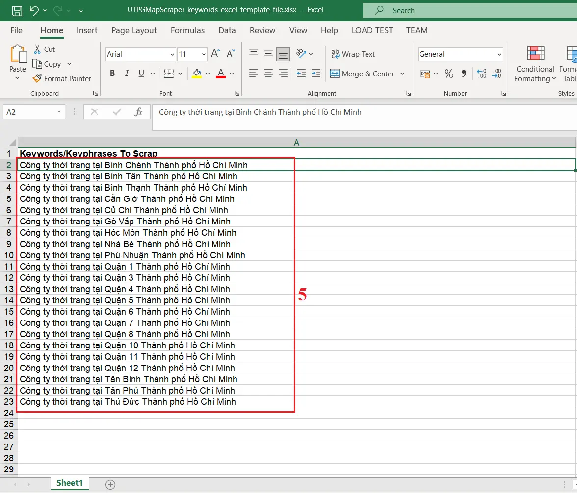 Tiếp cận 10.000 khách hàng chất tại TP.HCM - Tổ chức dữ liệu tìm kiếm khách hàng