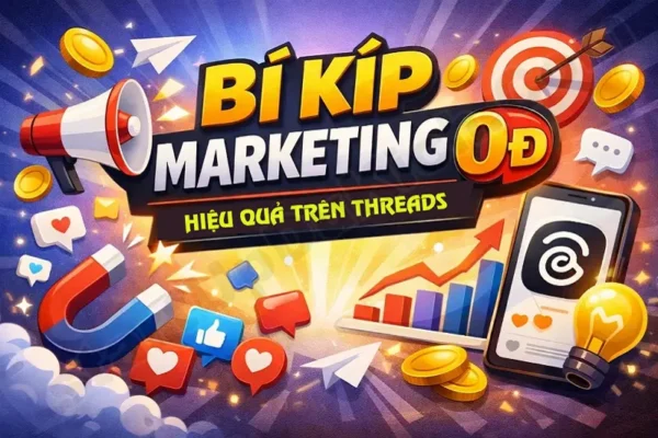 Bí kíp marketing 0đ hiệu quả trên threads