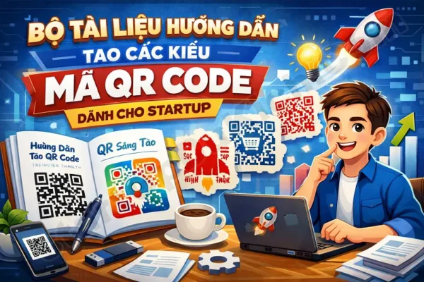 Bộ tài liệu hướng dẫn tạo các kiểu mã QR Code dành cho StartUp