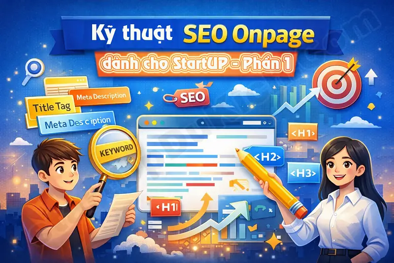 Kỹ thuật SEO Onpage dành cho startUp - Phần 1