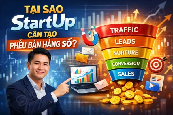Tại sao StartUp cần tạo Phễu bán hàng số?