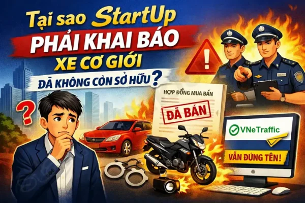 Tại sao StartUp phải khai báo xe cơ giới đã không còn sở hữu?