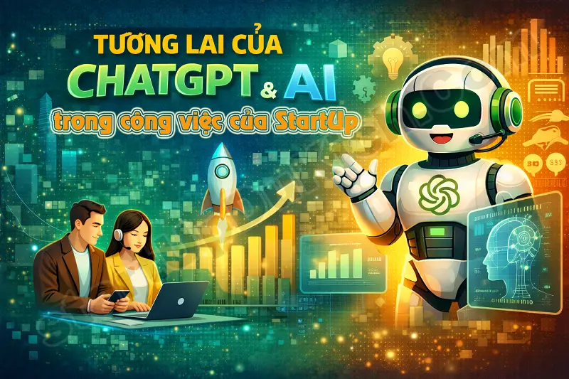 Tương lai của ChatGPT và AI trong công việc của StartUp