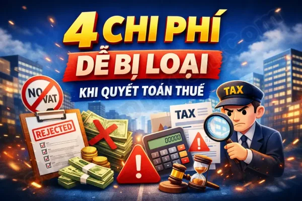 4 Chi Phí Dễ Bị Loại Khi Quyết Toán Thuế