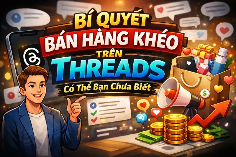 Bí quyết bán hàng khéo trên Threads có thể bạn chưa biết