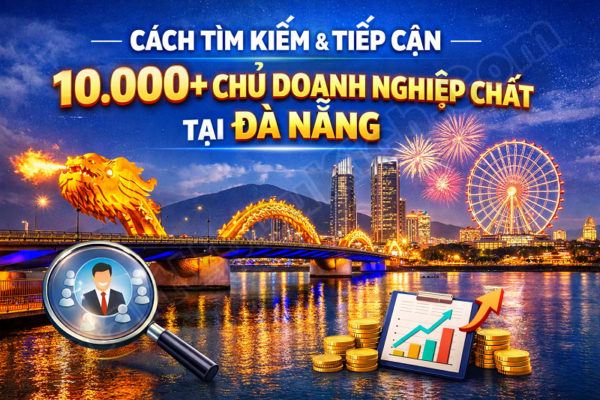 Cách tìm kiếm và tiếp cận 10.000+ doanh nghiệp chất tại Đà Nẵng