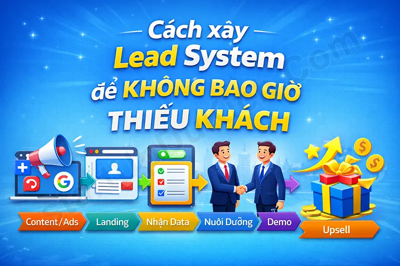 Cách xây Lead System để không bao giờ thiếu khách