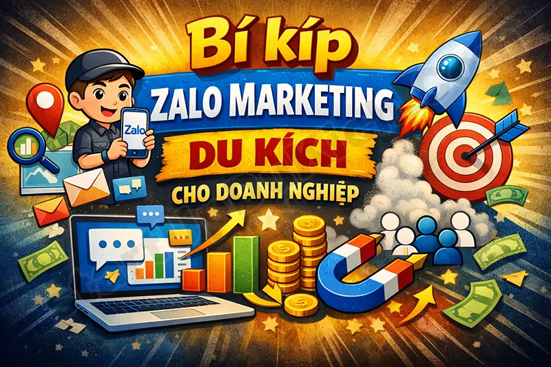 Bí kíp Zalo Marketing du kích cho doanh nghiệp