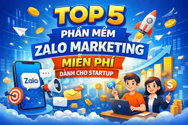 Top 5 phần mềm Zalo Marketing miễn phí dành cho startUp