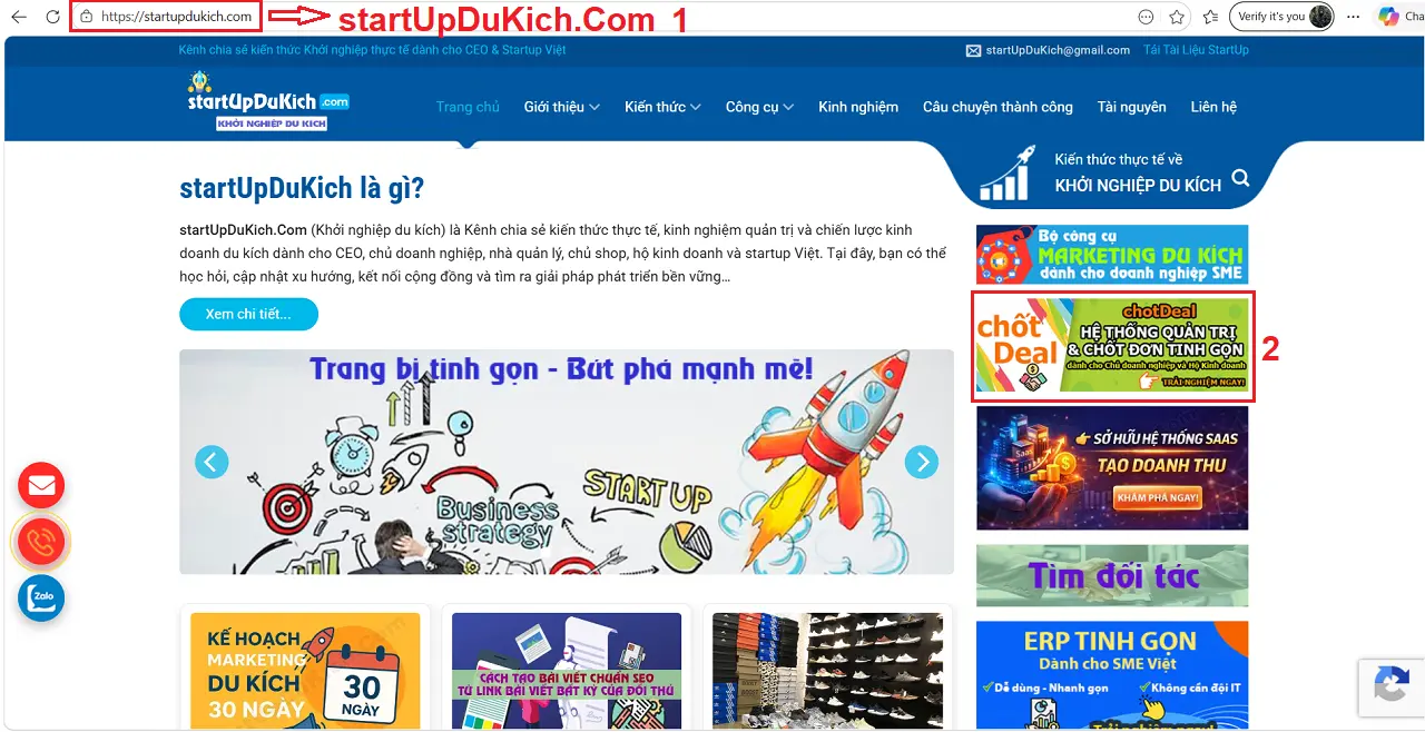 Hướng dẫn sử dụng phần mềm chốt đơn - Truy cập chotDeal - Hệ thống quản trị & Chốt đơn tinh gọn