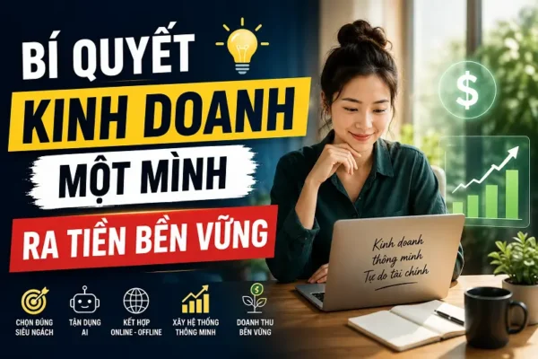 Bí Quyết Kinh Doanh Một Mình Ra Tiền Bền Vững