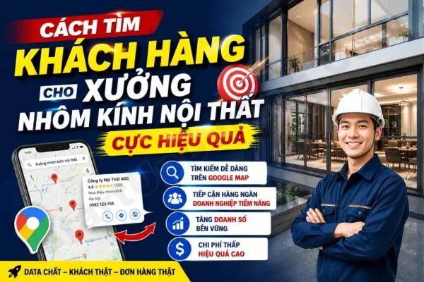 Cách tìm khách hàng cho Xưởng nhôm kính nội thất cực hiệu quả