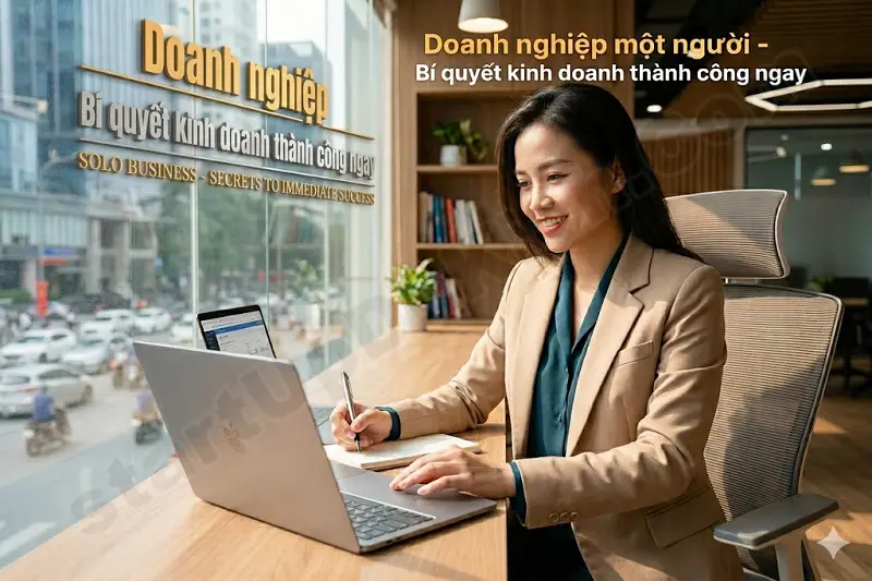 Doanh nghiệp một người - Bí quyết kinh doanh thành công ngay
